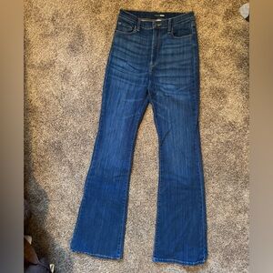 Women's Slim Straight Blue Jeans